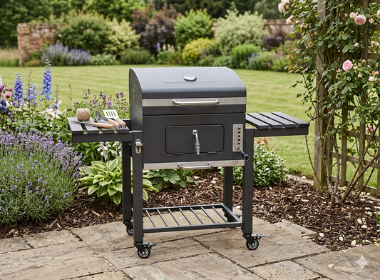 Campomatic BBQ grill - 4 Wheels - Heavy Duty