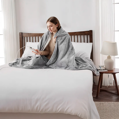 Green Lion Electric Blanket with Heating Function - Gray