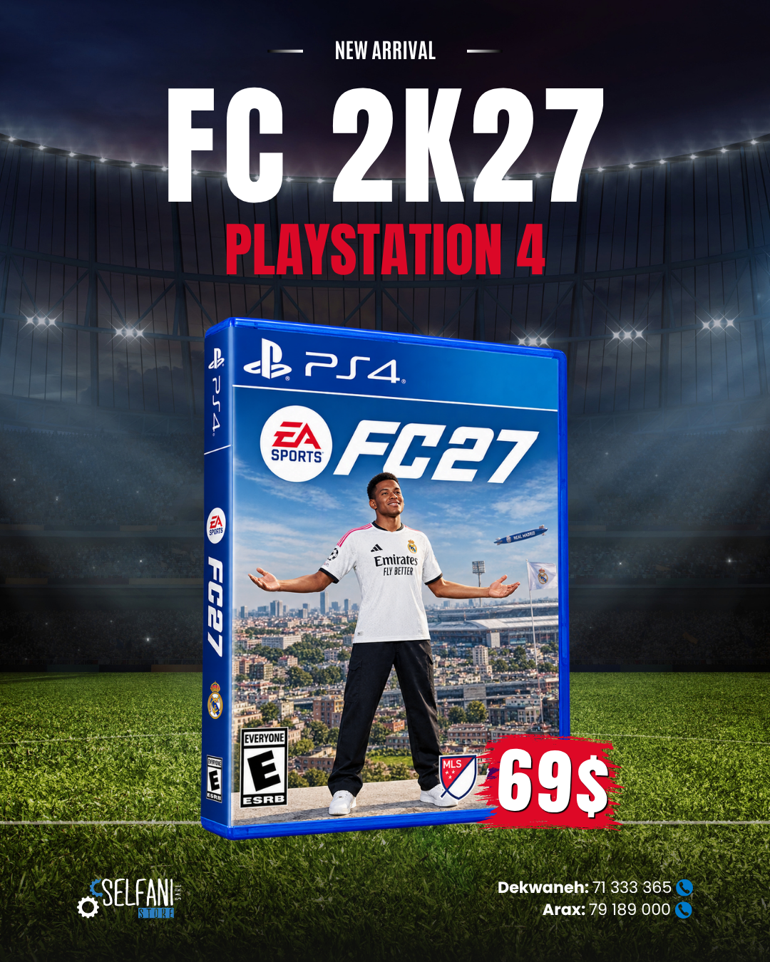 EA SPORTS FC™ 27 PS4/PS5 Game CD