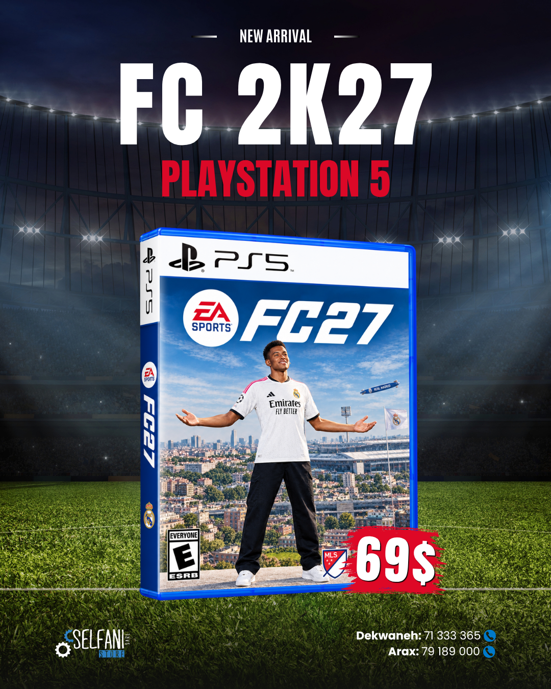 EA SPORTS FC™ 27 PS4/PS5 Game CD