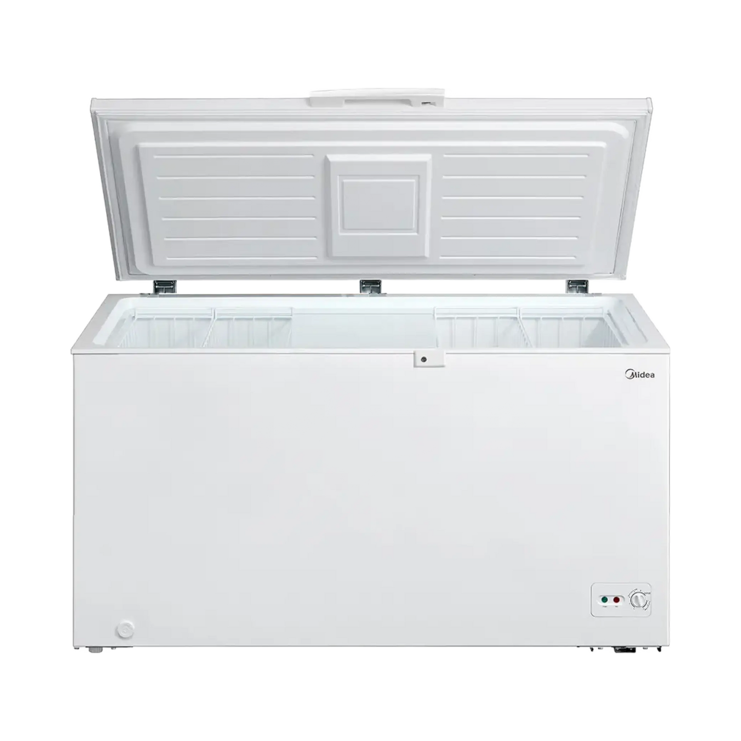 Midea Chest Freezer Double Door, Net 418 L, 14.8 Cu.ft. HS-543C