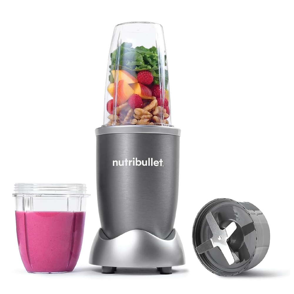 NutriBullet Grey Countertop Blender 600 Watt