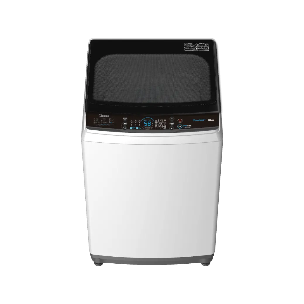 MIDEA 15 Kg Top Load Washer, White