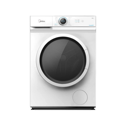 Midea Front Load Washer with Lunar Dial Hygiene 90°C - 7 Kg - White MF100W70/W