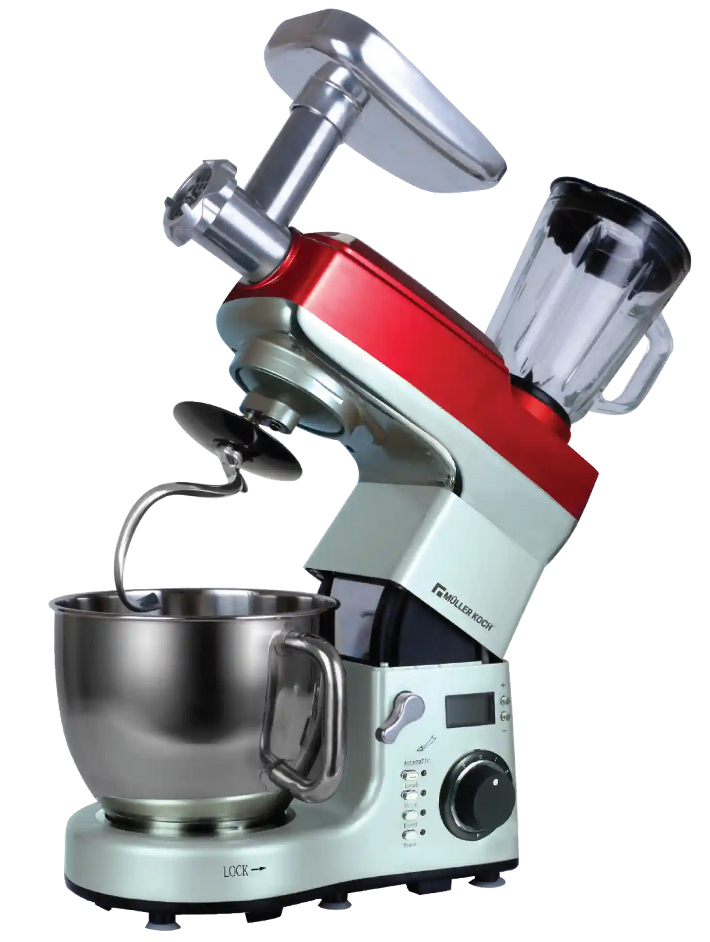 Muller Koch 3X1 Stand Mixer Die Cast Aluminium 1200 Watt Mk-6009
