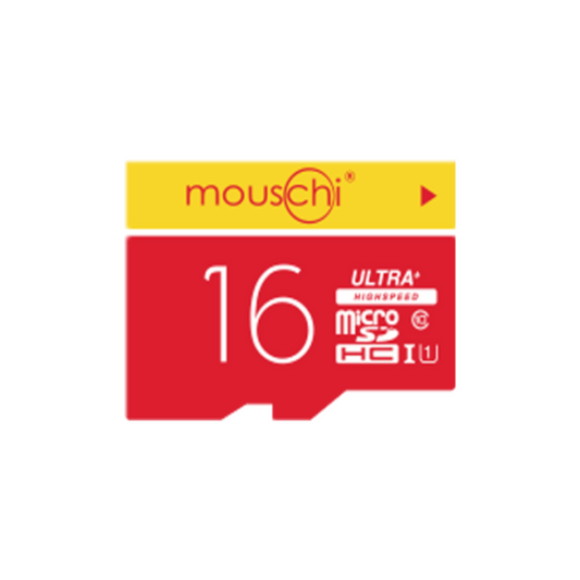 Mouschi - Micro SD Card Ultra - 8, 16, 32, 64, 128, 256, 512 GB