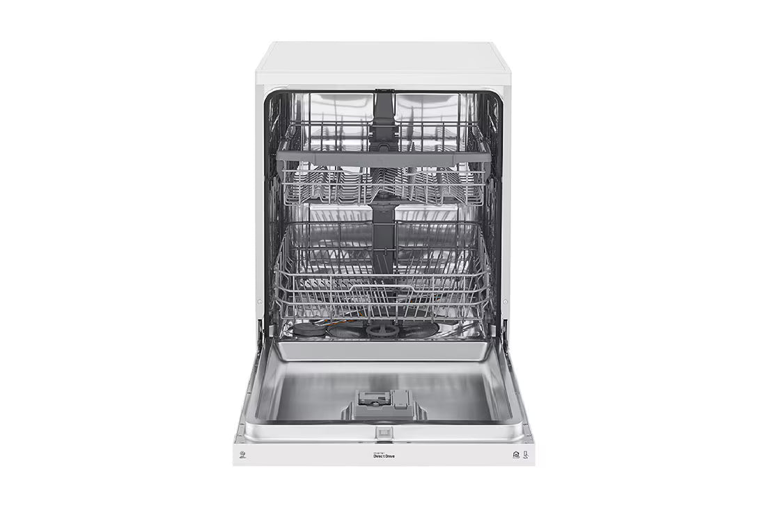 LG QuadWash™ Dishwasher, 14 Place Settings, EasyRack™ Plus, Inverter Direct Drive, Platinum, DFB512FP