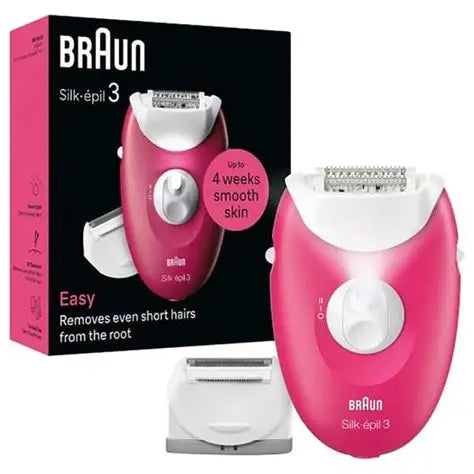 SILK EPIL BRAUN SE3032 WHITE LIGHT +EXTRA HEAD