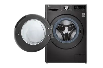 LG 9/5kg, Black Steel, 1400 RPM Washer / Dryer