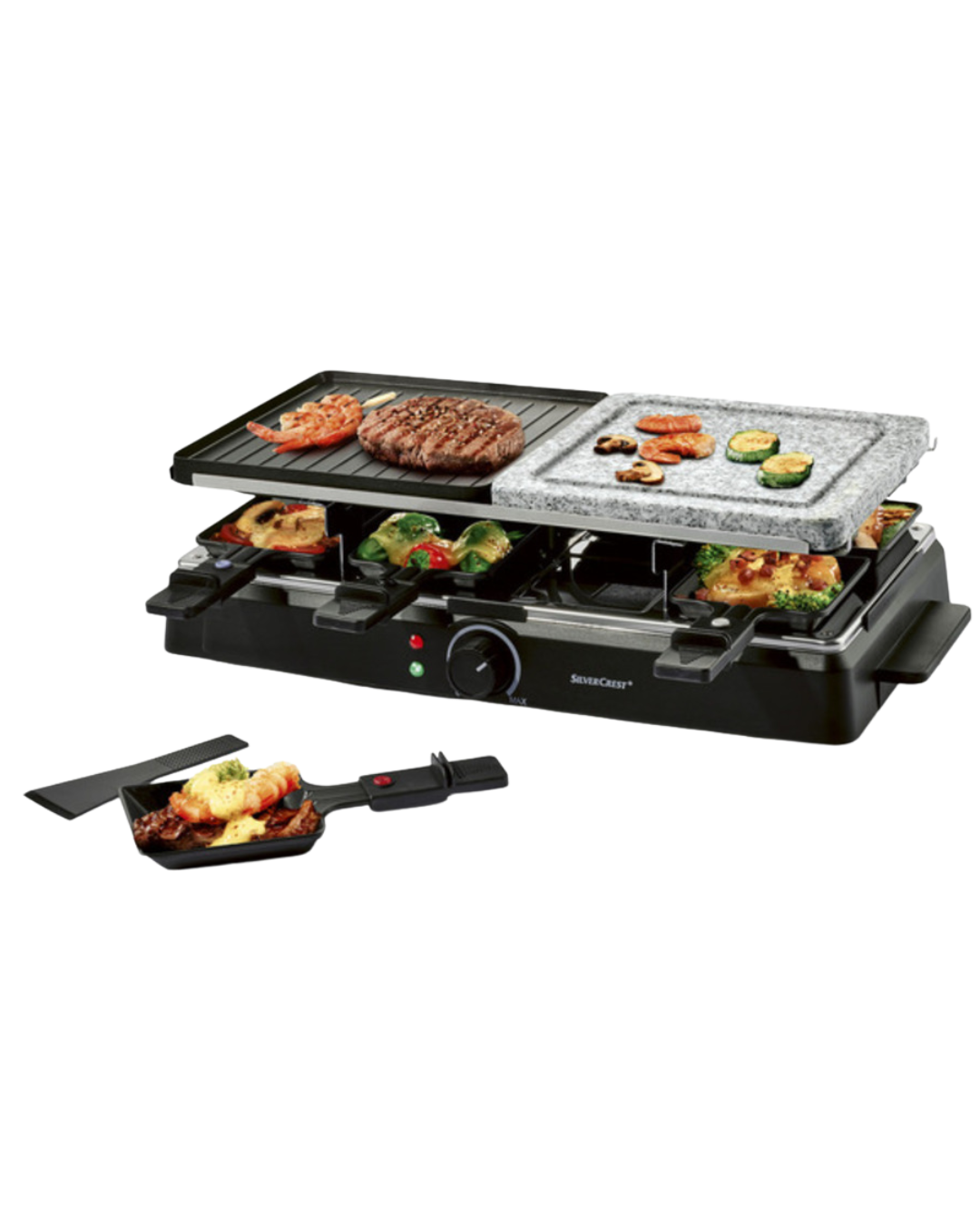 SILVER CREST RACLETTE GRILL