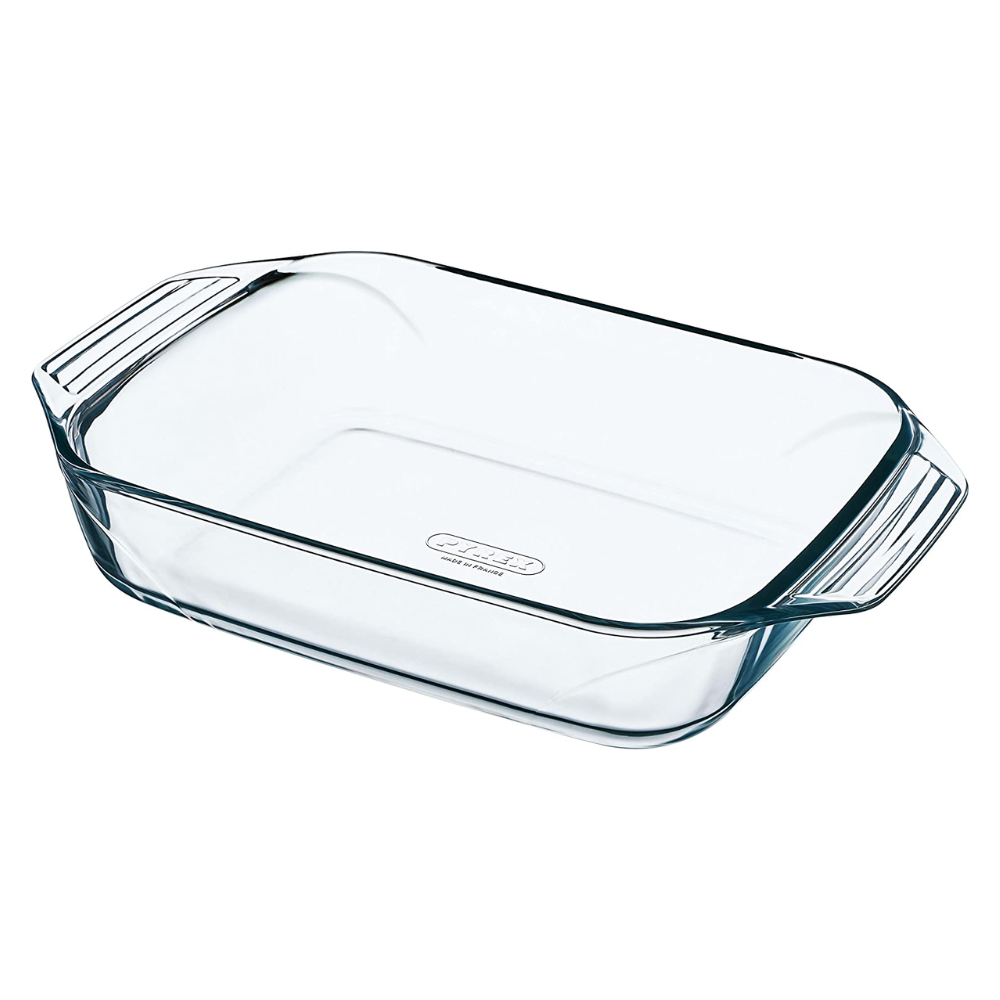 Pyrex - Rectangular Roaster - Glass/Transparent – Selfani