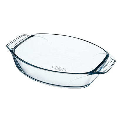 Pyrex - Oval Roaster - Glass / Transparent