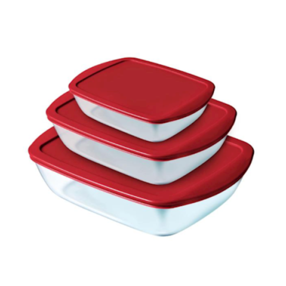 Pyrex Long Rectangular Lids Pyrex - Cook & Store - rectangular - Lid – Selfani