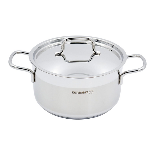 Korkmaz - Casserole - Stainless Steel