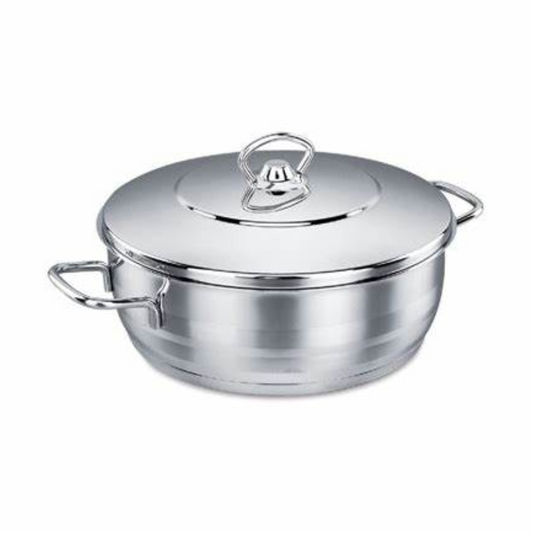 Korkmaz - Deep Casserole - Stainless Steel