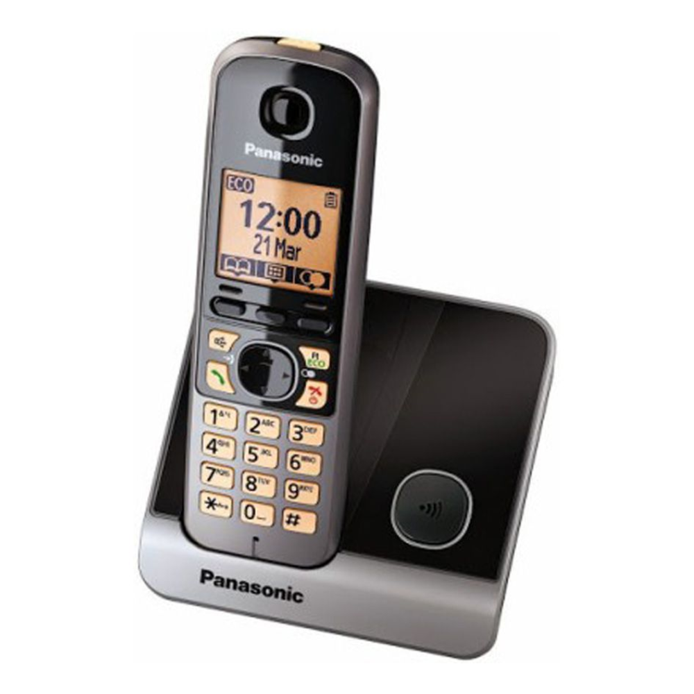 Panasonic - Wireless Landline - 1.8" LCD Display