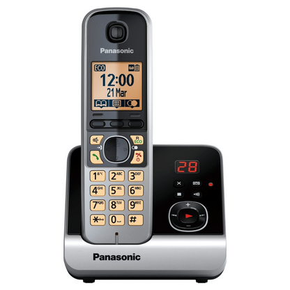 Panasonic - Wireless Landline - Digital Answer Machine 30 Minutes