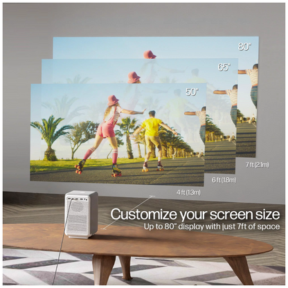 HP - CC200 Projector - 3 in 1 Roku Express TV + 84" Screen ( Power Retailer Special )