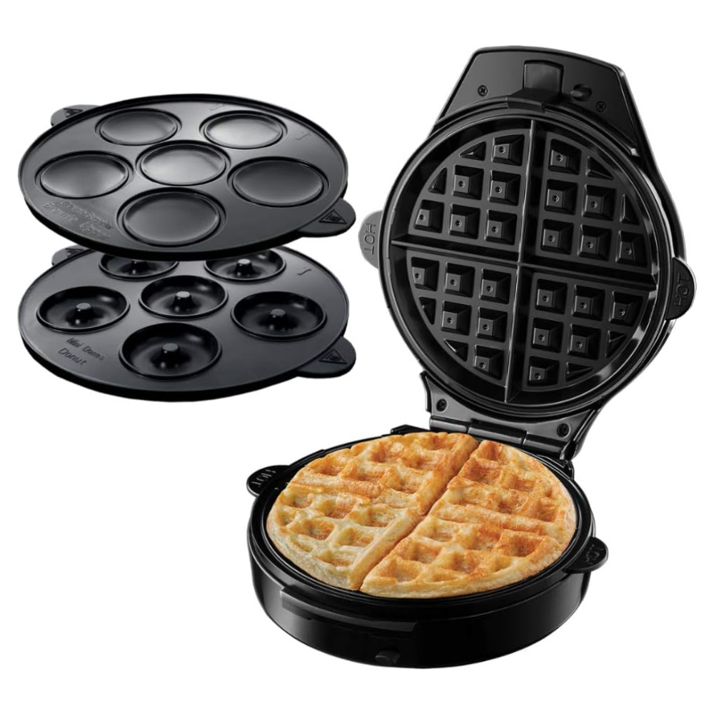 Russell - Waffle Maker 3 in 1 - Cake / Waffle / Donut Maker