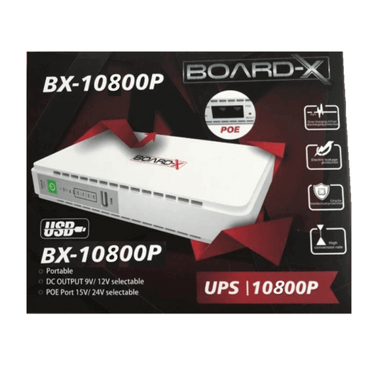 Board-X - UPS Mini Router - 10800mAh