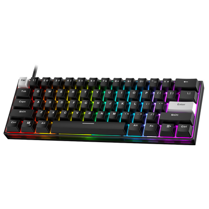 Fantech - Switch Mechanical RGB Keyboard - Wired or Wireless - 2 Colors