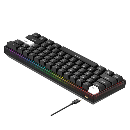 Fantech - Switch Mechanical RGB Keyboard - Wired or Wireless - 2 Colors