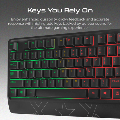 Vertux - Orion - Wired Gaming Keyboard & Mouse