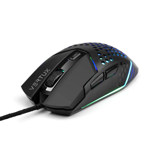 Vertux - Katana - 6 Buttons Hex-Shell Wired RGB Gaming Mouse