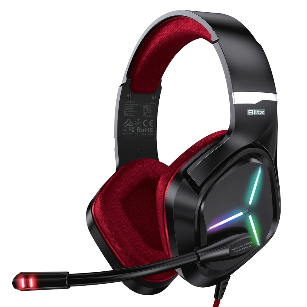 Vertux - Blitz - 7.1 Surround Sound Gaming Headphone