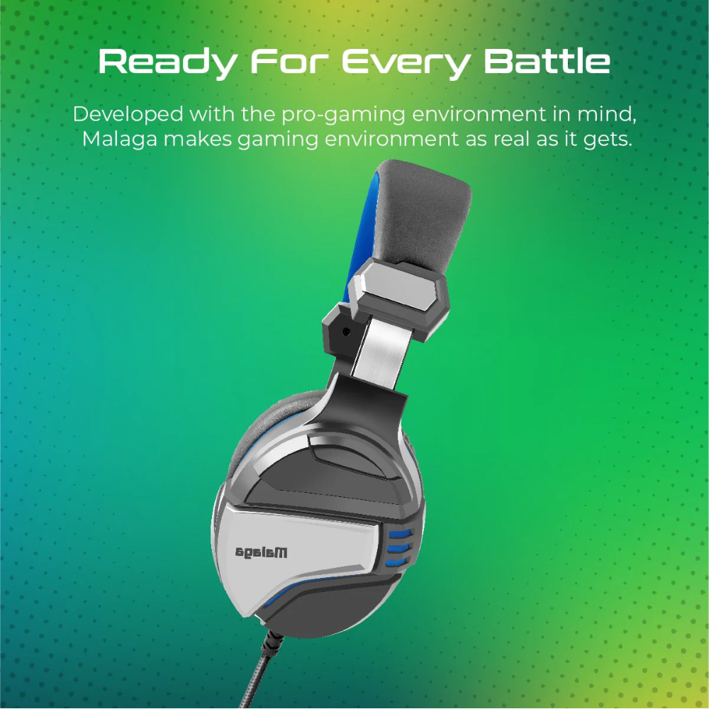 Vertux - Malaga - Amplified Stereo Wired Gaming Headset