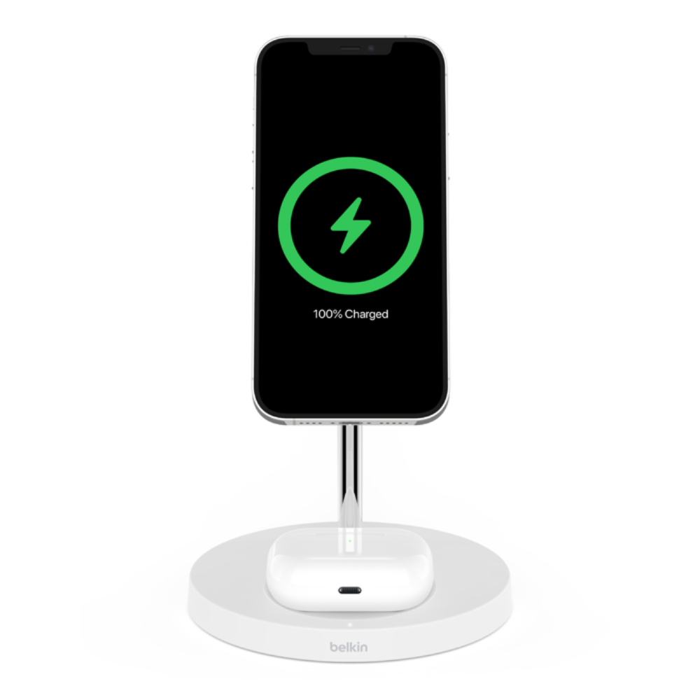 Belkin - BoostCharge Pro - 2-in-1 Wireless Charger Stand