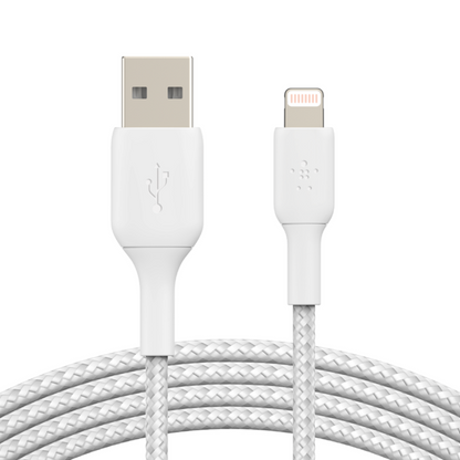 Belkin - BoostCharge - Braided Lightning to USB-A Cable