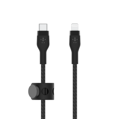 Belkin - BoostCharge Pro Flex - USB-C Cable with Lightning Connector