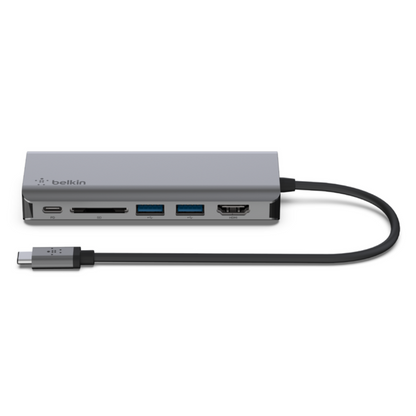 Belkin - USB-C 6-in-1 Multiport Adapter