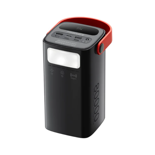 Promate - PowerMine-80 - 80000mAh High-Capacity 65W Fast-Charging Power Pack