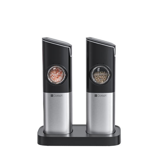 Dorsch - Salt & Pepper Electric shakers - Rechargeable