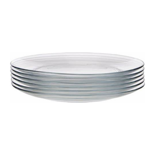 Duralex - Clear Plate - Set of 6