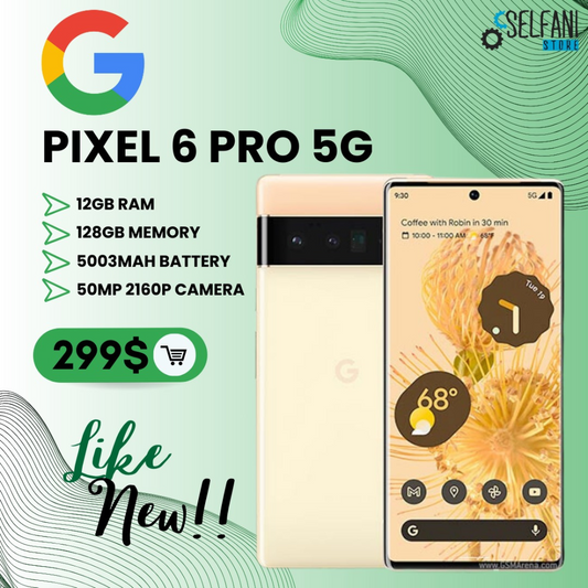 Pixel 6 Pro - 5G - 12GB RAM