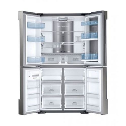 Samsung French 4 Doors Refrigerator - Inverter - Silver - 593 L