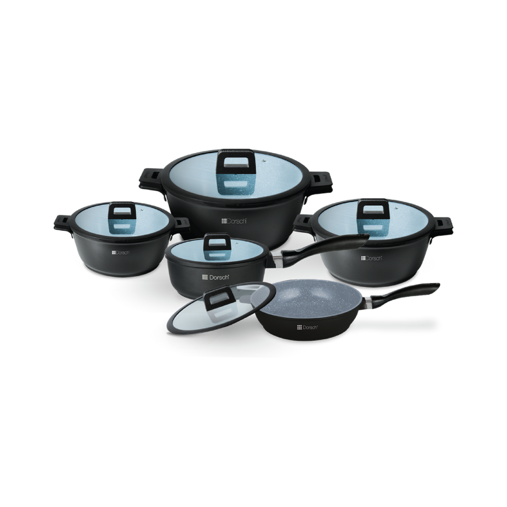 Dorsch - Cermaic Cookware Set - 5Pcs
