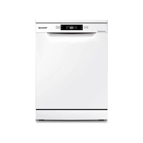 Sharp - Dishwasher - 14 Settings - White