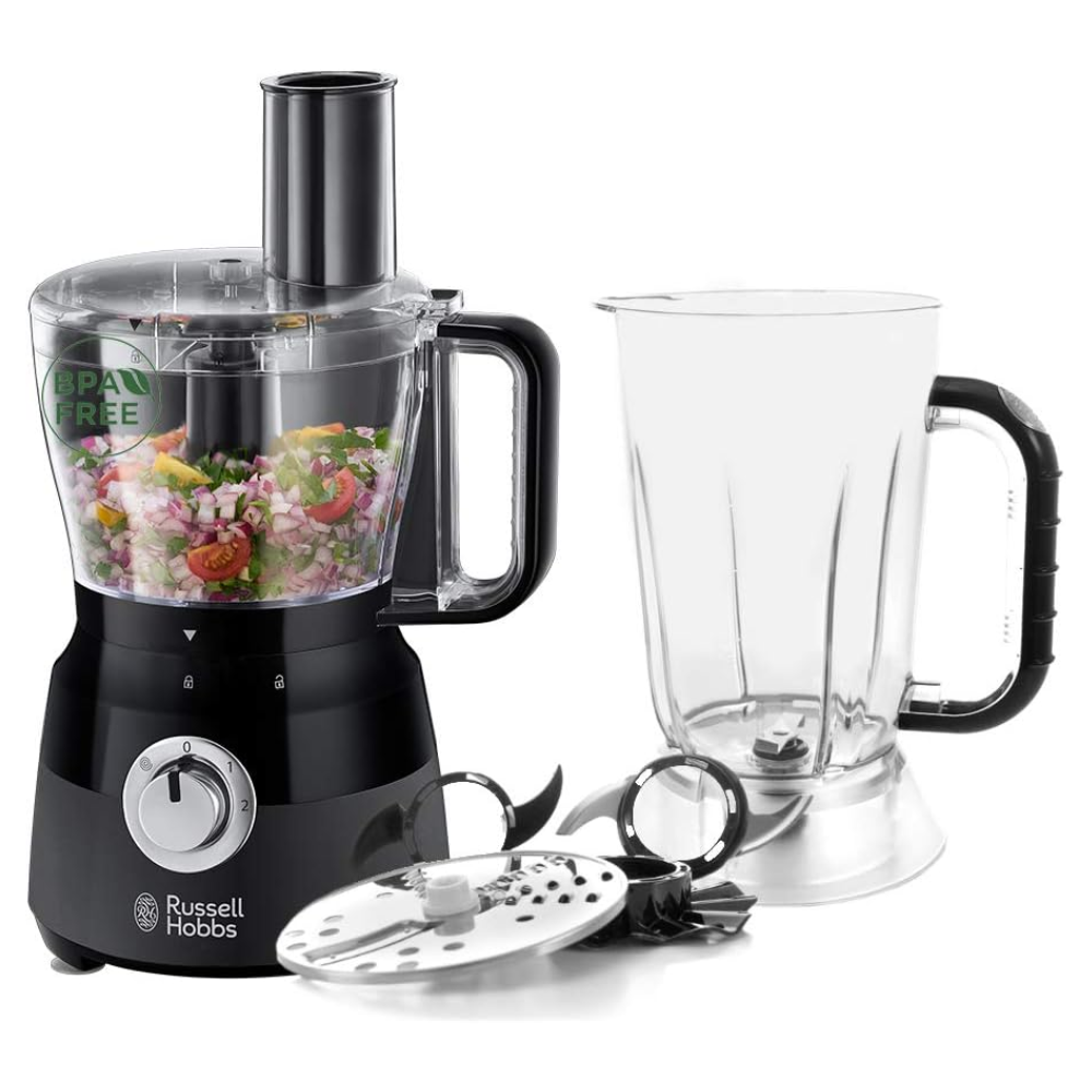 Russell - Food Processor Black - 1.5L