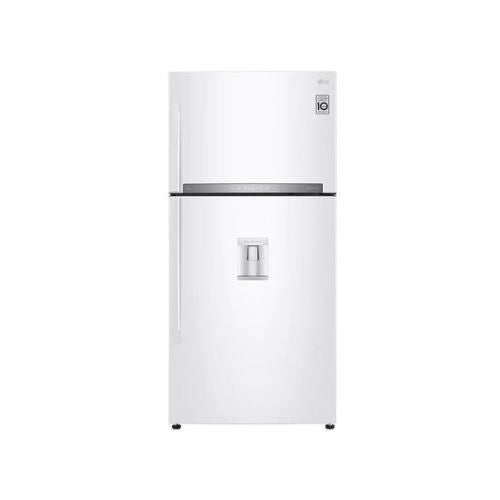 LG Top Mount Refrigerator - with Water Dispenser - White - 760 L