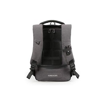 Kingsons - Kingsons Smart Backpack - Dark Grey