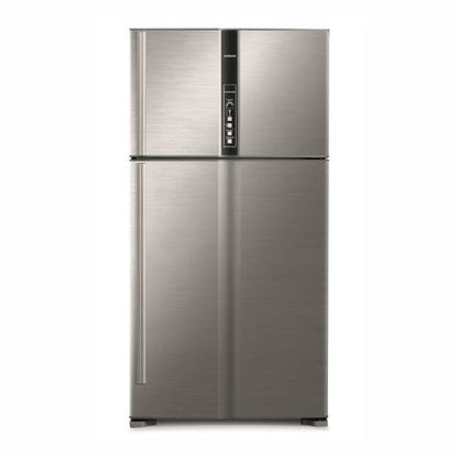 Hitachi Premium Refrigerator - Double Door - Inverter - 820 L- Silver