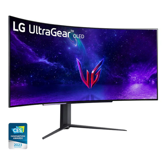 LG - 45'' UltraGear™ OLED Curved Gaming Monitor WQHD