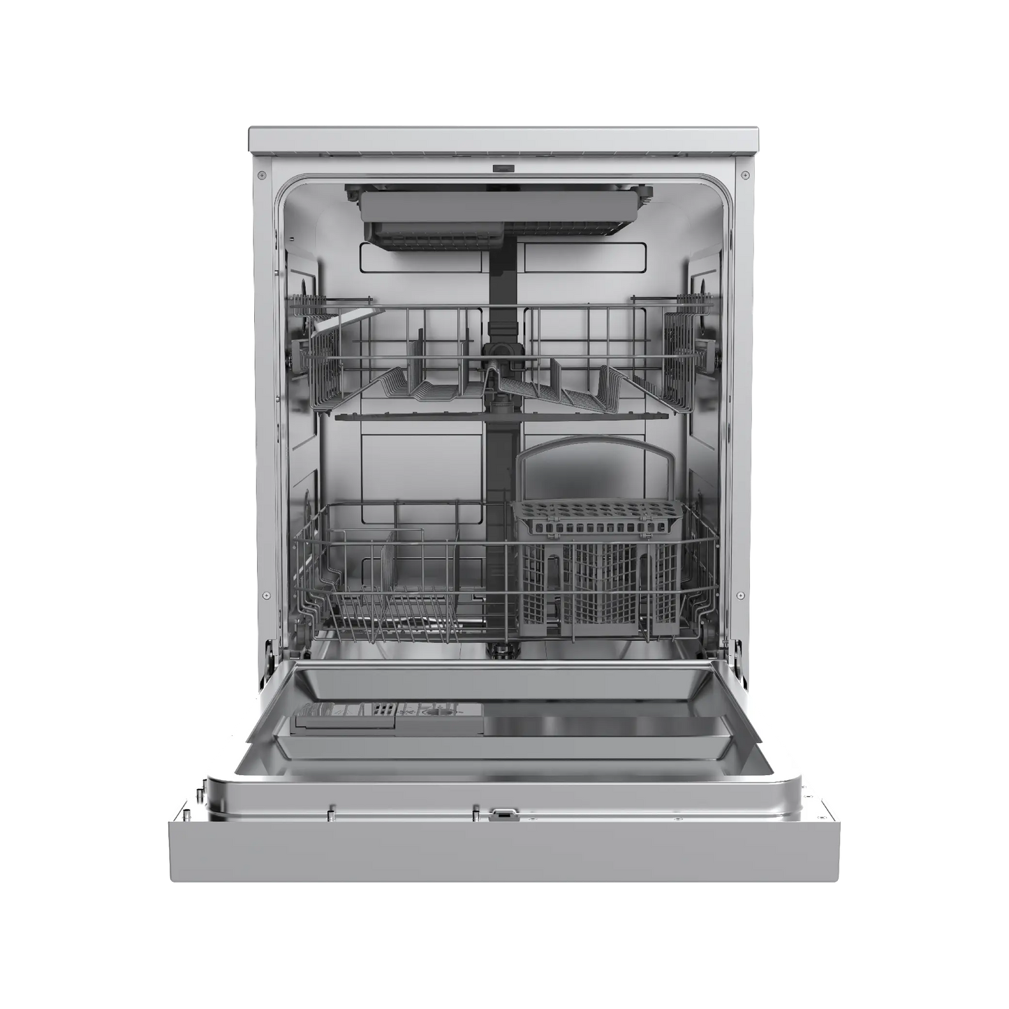 Midea Freestanding Dishwasher 14 Place Setting with Auto Open Door -WQP14-5201C-W