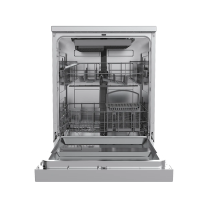 Midea Freestanding Dishwasher 14 Place Setting with Auto Open Door -WQP14-5201C-W