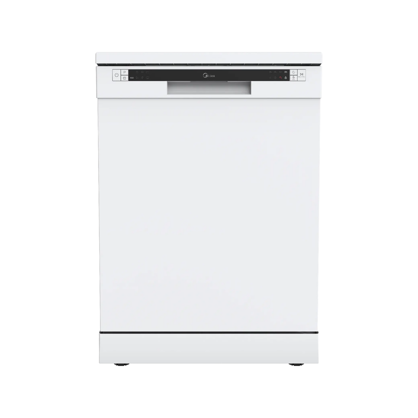 Midea Freestanding Dishwasher 14 Place Setting with Auto Open Door -WQP14-5201C-W