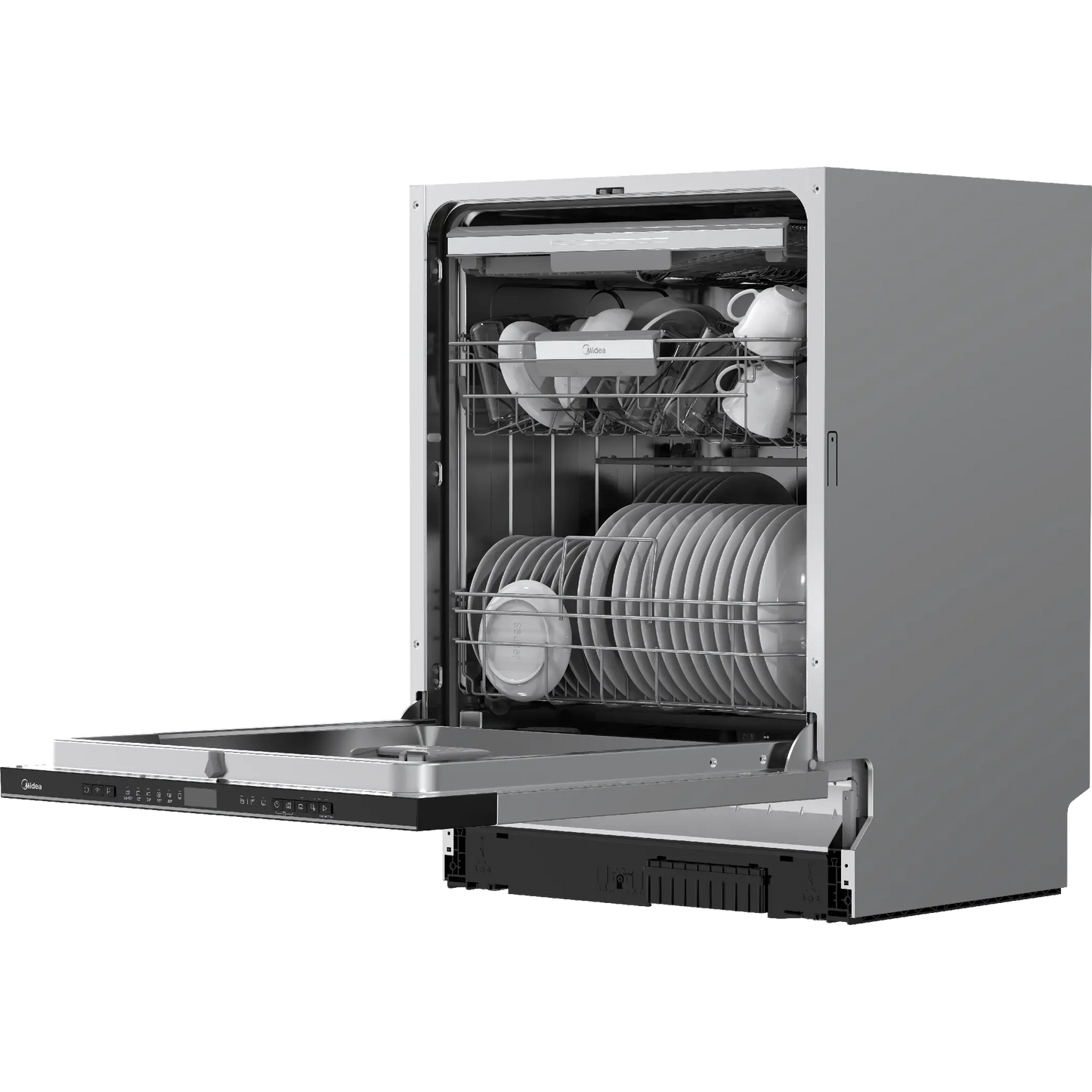 Midea Built-in Smart Dishwasher 14 Place Setting with Dual Zone Wash WQP14-W7703M